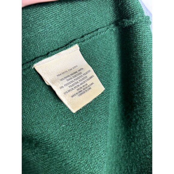 Moth Anthropologie Women's Bell Sleeve Tunic Sweater Dress in Green Size XS - Picture 3 of 13